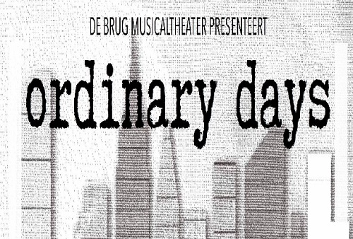 De Brug Musicaltheater - Ordinary Days